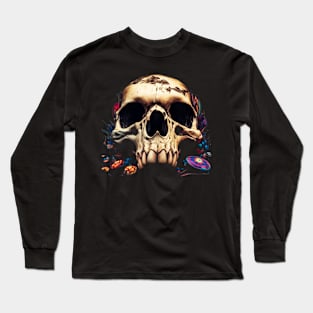 Shroom Skull Long Sleeve T-Shirt